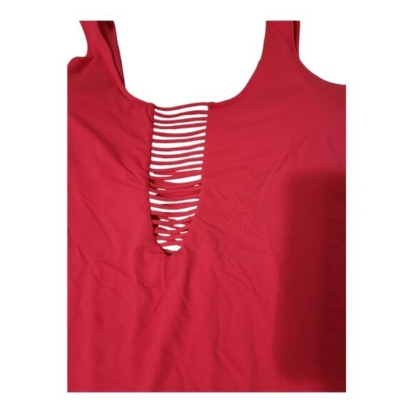 Costal Waves One Piece Women Bathsuit Size 3X Swimwear - Picture 6 of 8